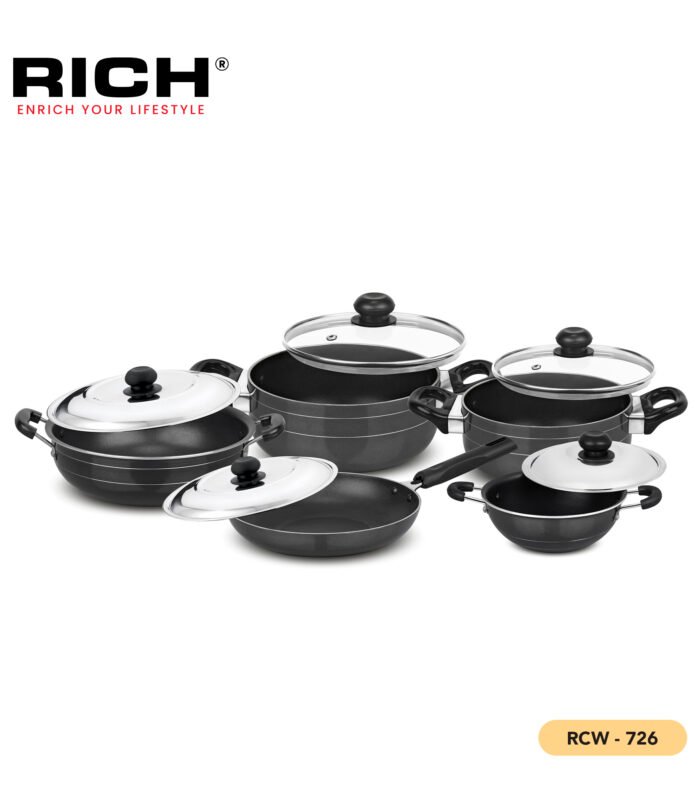 SET COOKWARE W/NYLOON SPOON