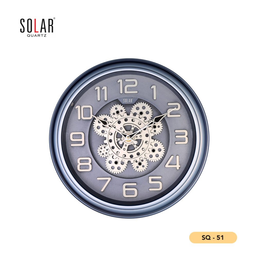 Solar Wall Clock – 13 Inch – Richsonic